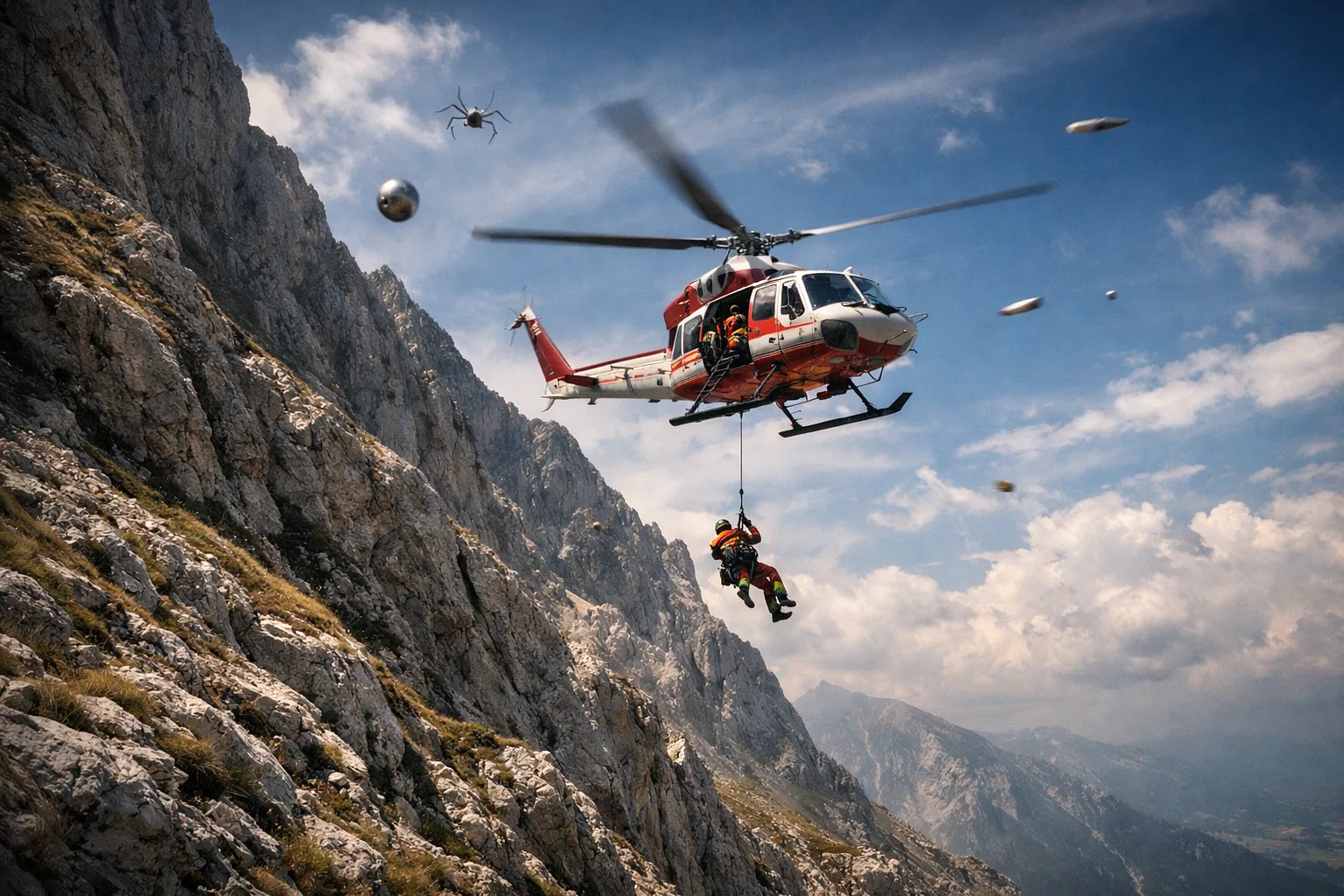 Overview image for What Does the Gran Sasso Photo Show?