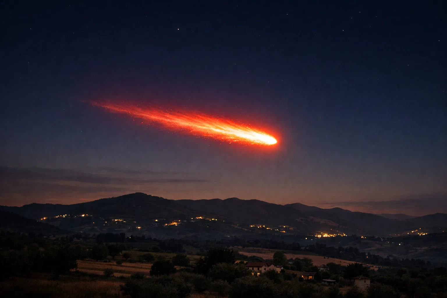 Overview image for When a Basilicata UFO Looked Like a Meteor