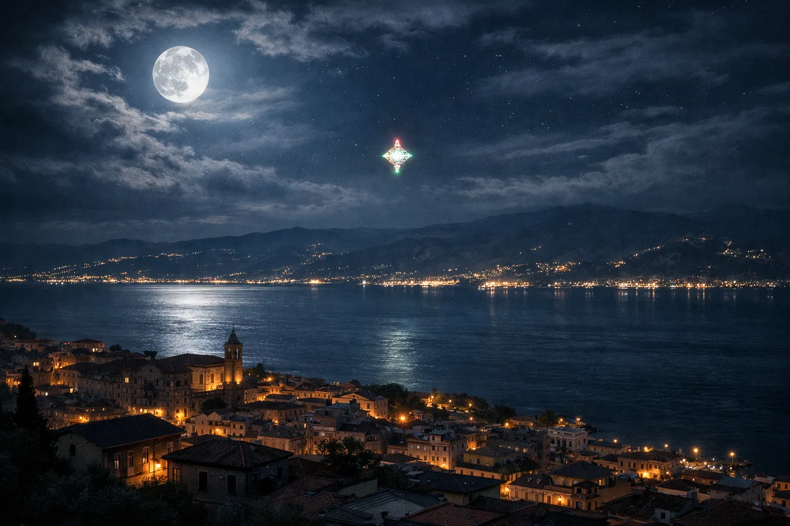 Overview image for A Diamond Light Over Reggio Calabria