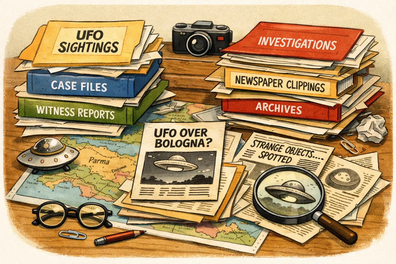 Overview image for Why Emilia Romagna Has So Many UFO Reports