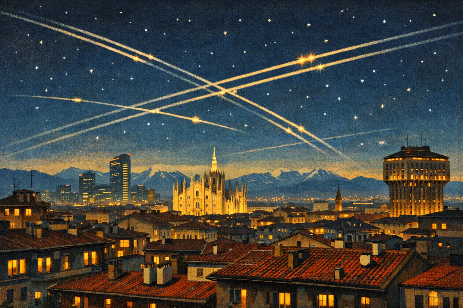 Overview image for What Really Happened in Lombardy's UFO Skies?