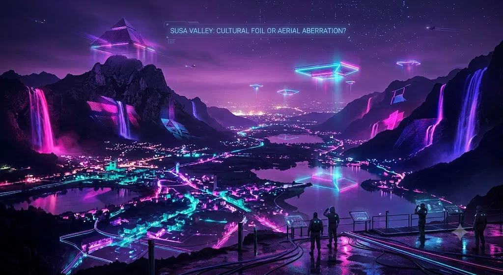Overview image for Is the Susa Valley Really a UFO Hotspot?