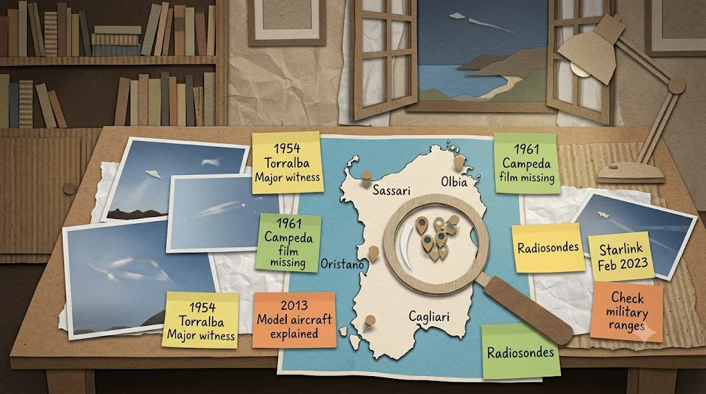Overview image for Which Sardinian UFO Cases Still Matter?