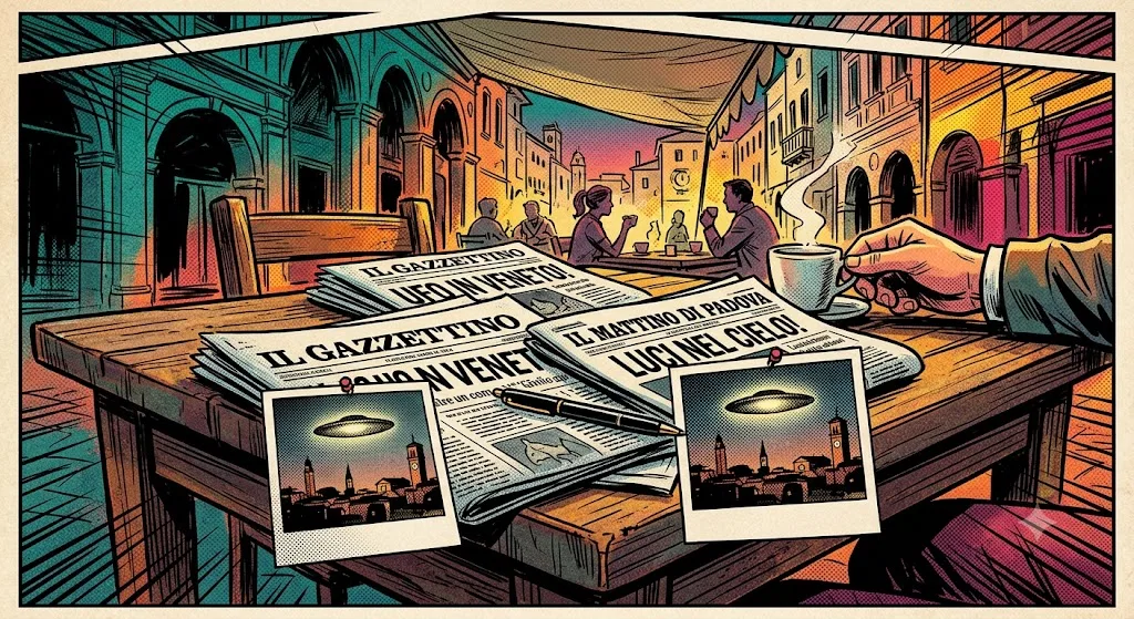Overview image for How Newspapers Made Veneto's UFO Memory