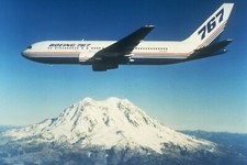 Listing image for Boeing 767 (Over Mountain) POSTER 24 X 36 INCH Nice!