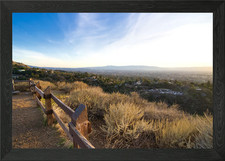 Listing image for Mountain Sky Framed Wall Art Poster Canvas Print Picture